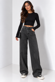 Vaqueros Wide Leg de Cintura Alta