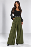 Pantalones de pierna ancha
