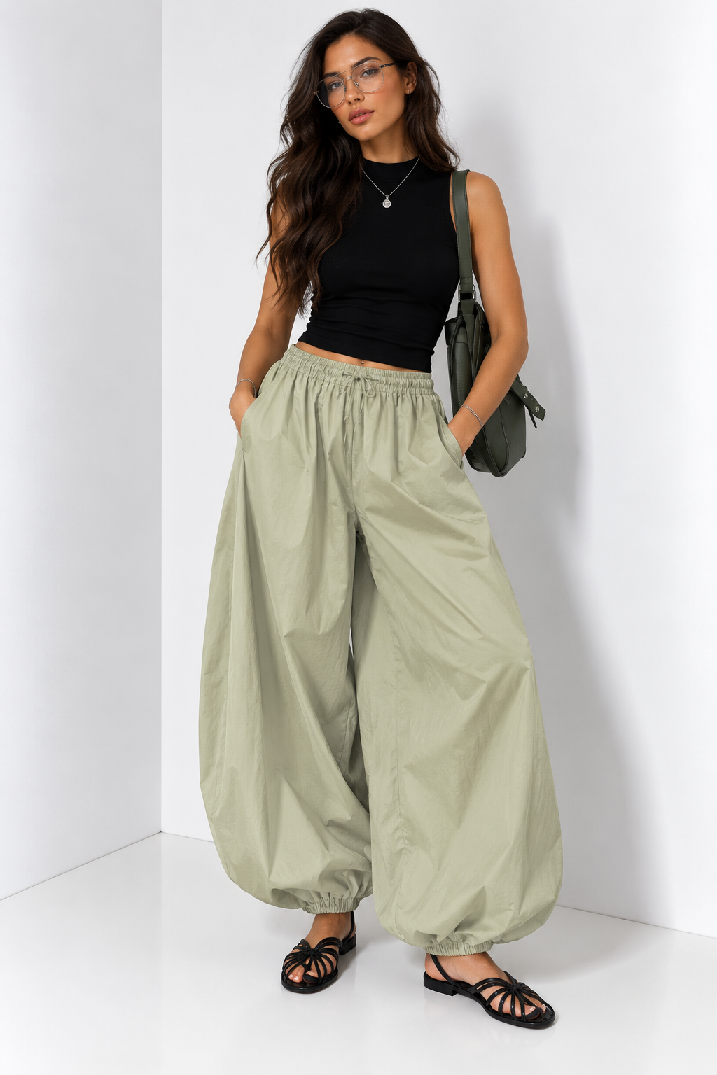 Pantalones Ballon Algodón